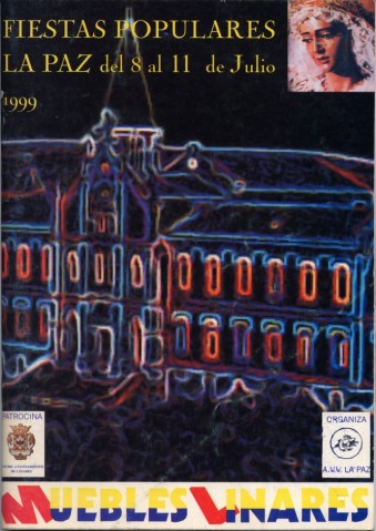 En el ltimo ao del siglo XX la Barriada de Linares es considerada como una de las zonas de la ciudad que ms vecinos cuenta. La Asociacin disea este ao un programa de actividades que motivarn la participacin vecinal, debido en gran medida a la eliminacin en el nmero de casetas. El aumento de espacio favoreci la instalacin de mayores puestos de ventas ambulantes que otros aos y mayor espacio para la caseta de la juventud, punto neurlgico de la fiesta. Aunque las tradicionales procesiones de la Virgen de la Paz dejaron de realizarse algunos aos atrs, su imagen sigue apareciendo en el programa de mano junto a la fotografa editada, del Hospital de los Marqueses de Linares.