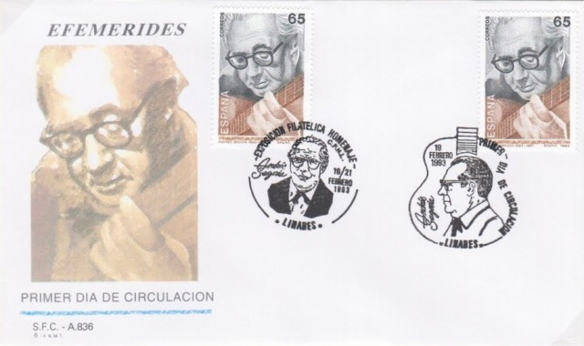 El sello honorfico a Andrs Segovia contaba con una serie de caractersticas que lo hacen especial. Tiene carcter internacional debido al valor del sello en s mismo. El papel utilizado para su realizacin es estucado, engomado y fosforescente. La estampacin ser la calcografa a dos colores y el tamao de 28,8 por 40,9 mm. Su tirada fue de dos millones y medio de ejemplares. Sobre del C.F.N.L con el rodillo de propaganda del centenario del nacimiento de Andrs Segovia con fecha del primer da de puesta en circulacin del sello.